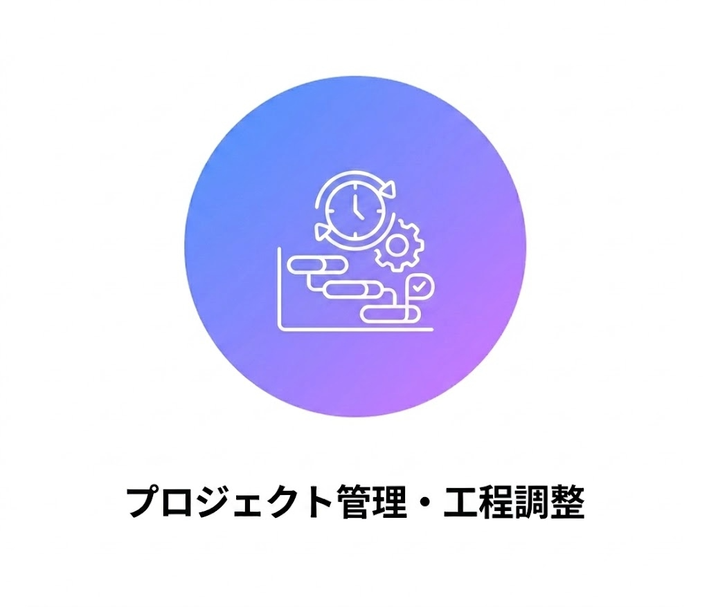 プロジェクト管理・工程調整